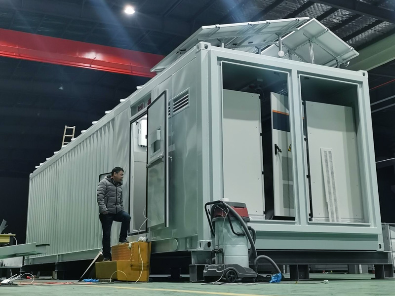 美的合康新能儲(chǔ)能集裝箱